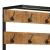 Cuier de haine cu pantofar, 68x30x182 cm, lemn masiv mango brut GartenMobel Dekor