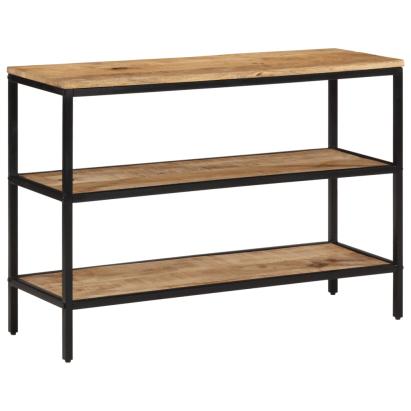 Masă consolă, 100x35x70 cm, lemn masiv de mango brut GartenMobel Dekor