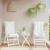 Perne de scaun spătar înalt, 2 buc, model frunze, textil Oxford GartenMobel Dekor