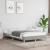 Cadru de pat, gri deschis, 120x190 cm, material textil GartenMobel Dekor