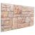 Panouri de perete 3D, 10 buc., maro, 100x50 cm, EPS GartenMobel Dekor