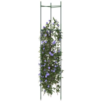 Suport pentru roșii, 2 buc., 154 cm, oțel și PP GartenMobel Dekor