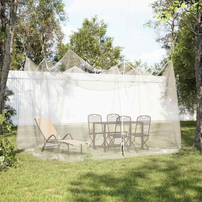Plasa tantari interior exterior 156 ochiuri alb 300x300x250 cm GartenMobel Dekor
