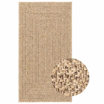 Covor ZIZUR aspect iută, 80x150 cm, pentru interior și exterior GartenMobel Dekor