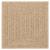 Covor ZIZUR aspect iută, 240x240cm, pentru interior și exterior GartenMobel Dekor