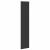 Jaluzea cu role opace negru 55x230 cm lățime material 50,7 cm GartenMobel Dekor