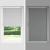 Jaluzea cu role opace 45x230 cm lățime material 40,7 cm GartenMobel Dekor