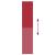 Jaluzea cu role opace Roșu 55x230 cm lățime material 50,7 cm GartenMobel Dekor