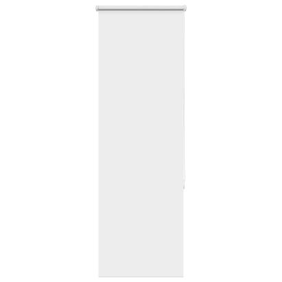 Jaluzea cu role opace alb 40x130 cm lățime material 35,7 cm GartenMobel Dekor