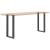 Picioare de masă consolă în formă de U, 2 buc., antracit, 28x(72-73) cm, oțel GartenMobel Dekor