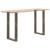 Picioare de masă de bar în formă de U, 2 buc., oțel natural, 40x(90-91) cm GartenMobel Dekor