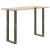 Picioare de masă de bar în formă de U, 2 buc., oțel natural, 50x(110-111) cm GartenMobel Dekor