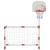 Set fotbal și baschet pentru copii cu mingi, 98x50x70 cm GartenMobel Dekor