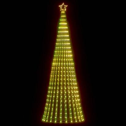 Pom de Crăciun LED 475 LED-uri Alb Cald 247 cm GartenMobel Dekor