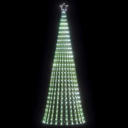 Pom de Crăciun LED 475 LED-uri Alb Rece 247 cm GartenMobel Dekor