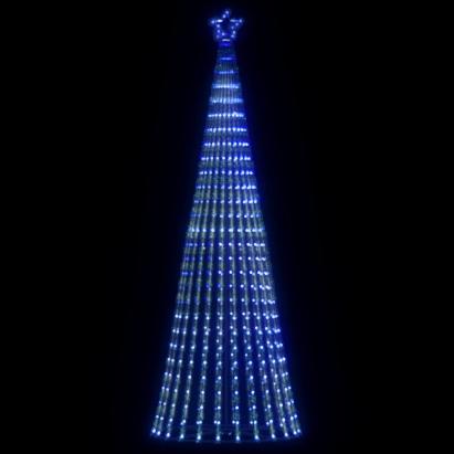 Pom de Crăciun LED 475 LED-uri Albastru 247 cm GartenMobel Dekor