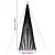 Pom de Crăciun LED 1028 LED-uri Albastru 403 cm GartenMobel Dekor