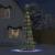 Pom de Crăciun LED 1028 LED-uri colorate 403 cm GartenMobel Dekor