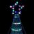 Pom de Crăciun LED 1028 LED-uri colorate 403 cm GartenMobel Dekor