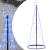 Pom de Crăciun LED 200 LED-uri Albastru 182 cm GartenMobel Dekor
