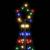 Pom de Crăciun LED 200 LED-uri colorate 182 cm GartenMobel Dekor