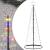 Pom de Crăciun LED 200 LED-uri colorate 182 cm GartenMobel Dekor