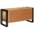 Dulap pentru pantofi Maro 90 x 38 x 45 cm Lemn masiv de mango GartenMobel Dekor