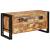 Dulap pentru pantofi Maro 90 x 38 x 45 cm Lemn masiv reciclat GartenMobel Dekor