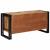 Dulap pentru pantofi Maro 90 x 38 x 45 cm Lemn masiv reciclat GartenMobel Dekor