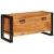 Dulap pentru pantofi Maro 90 x 38 x 45 cm lemn masiv de acacia GartenMobel Dekor