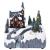 Satul de Crăciun Multicolour 20.5 x 17 x 21 cm Plastic GartenMobel Dekor