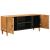 Cabinet TV Maro deschis 105 x 33 x 46 cm Lemn masiv de mango GartenMobel Dekor