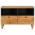 Cabinet TV Maro deschis 70 x 33 x 46 cm Lemn masiv de mango GartenMobel Dekor