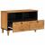 Cabinet TV Maro deschis 70 x 33 x 46 cm Lemn masiv de mango GartenMobel Dekor