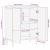 Bufet cu raft Maro deschis 60 x 33 x 75 cm Lemn masiv de mango GartenMobel Dekor