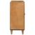 Bufet cu raft Maro deschis 60 x 33 x 75 cm Lemn masiv de mango GartenMobel Dekor
