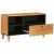 Cabinet TV Maro deschis 80 x 33 x 46 cm Lemn masiv de mango GartenMobel Dekor