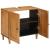 Dulap de Baie Maro deschis 62 x 33 x 58 cm Lemn solid de mango GartenMobel Dekor