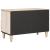 Cabinet TV cu sertar Alb 70 x 33 x 46 cm Lemn masiv de mango GartenMobel Dekor