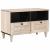 Cabinet TV cu sertar Alb 70 x 33 x 46 cm Lemn masiv de mango GartenMobel Dekor
