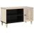 Cabinet TV cu raft Alb 80 x 33 x 46 cm Lemn masiv de mango GartenMobel Dekor