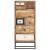 Dulap cu sertare, 45 x 30 x 105 cm, lemn masiv reciclat GartenMobel Dekor