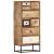 Dulap cu sertare, 45 x 30 x 105 cm, lemn masiv reciclat GartenMobel Dekor