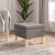 Scaun cu picioare din lemn, gri taupe, material textil GartenMobel Dekor