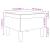 Scaun cu picioare din lemn, gri taupe, material textil GartenMobel Dekor