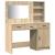 Masă de Machiaj 2 pcs Maro 78,5 x 41 x 135 cm Lemn compozit GartenMobel Dekor
