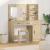 Masă de Machiaj 2 pcs Maro 78,5 x 41 x 135 cm Lemn compozit GartenMobel Dekor