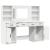 Set de Dressing 3 pcs Alb 78,5 x 41 x 135 cm Lemn compozit GartenMobel Dekor