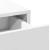 Set de Dressing 3 pcs Alb 78,5 x 41 x 135 cm Lemn compozit GartenMobel Dekor