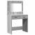 Set de Dressing cu sertar 3 pcs sonoma gri 78,5 x 41 x 135 cm GartenMobel Dekor